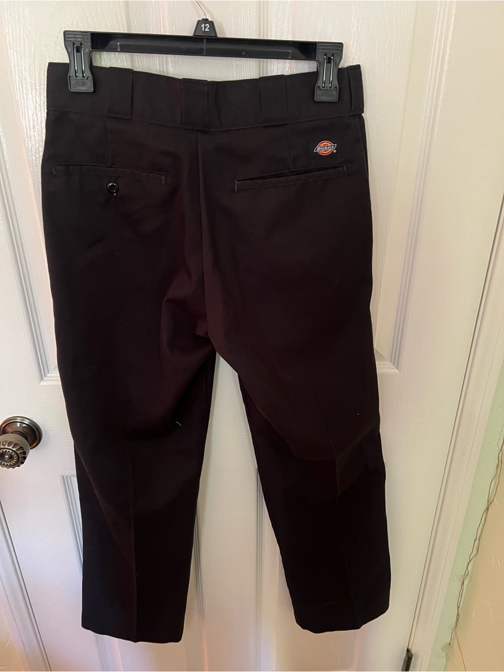 Dickies Men’s Black Work Pants, Size 29/29